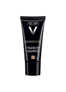 Vichy Dermablend - Fondotinta Correttore Fluido 16H Tonalità 45 Gold, 30ml
