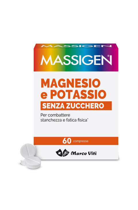 Magnesio e Potassio Senza Zucchero, 60 Compresse