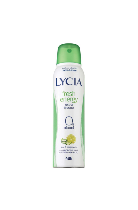 rispettando la microflora naturale. Deodorante 0% alcool. Derm