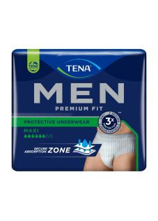 Tena Men Premium Fit Protective Underwear Livello 4 Taglia L, 8 Pezzi
