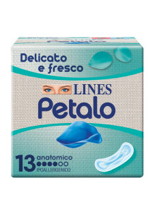 un contatto delicato sulla pelle con tutta l'assorbenza Lines. Il