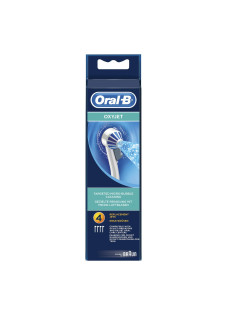 Oral-B OxyJet Testine di Ricambio per Idropulsore, 4 Pezzi