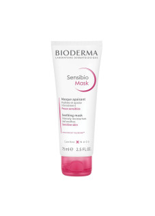 BIODERMA Sensibio Mask Maschera Viso Lenitiva Idratante Pelli Sensibili 75 ml