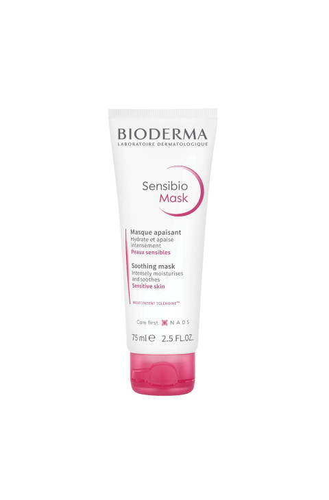 BIODERMA Sensibio Mask Maschera Viso Lenitiva Idratante Pelli Sensibili 75 ml