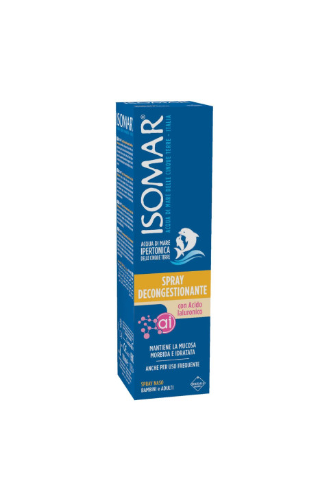 Isomar Spray Decongestionante Naso Con Acido Ialuronico 100 ml