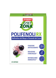 Enerzona Polifenoli Rx Integratore Antiossidante, 24 Capsule
