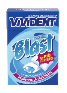 Vivident Fresh Blast Blue 30g