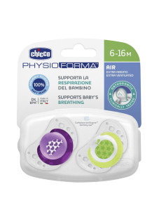 Chicco Succhietto Air Girl Silicone 6-12pz