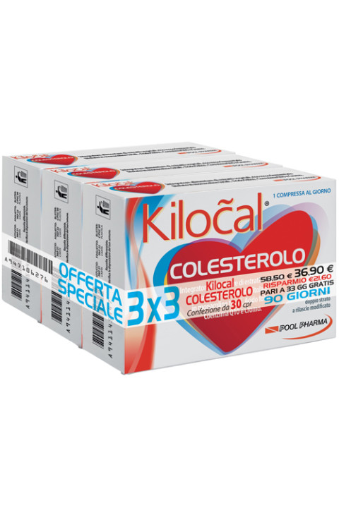 KILOCAL COLESTEROLO 30CPR