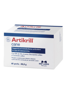 Artikrill Cane Mangime Complementare, 60 perle