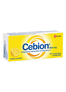 Cebion - Integratore Vitamina C Gusto Limone, 10 compresse effervescenti