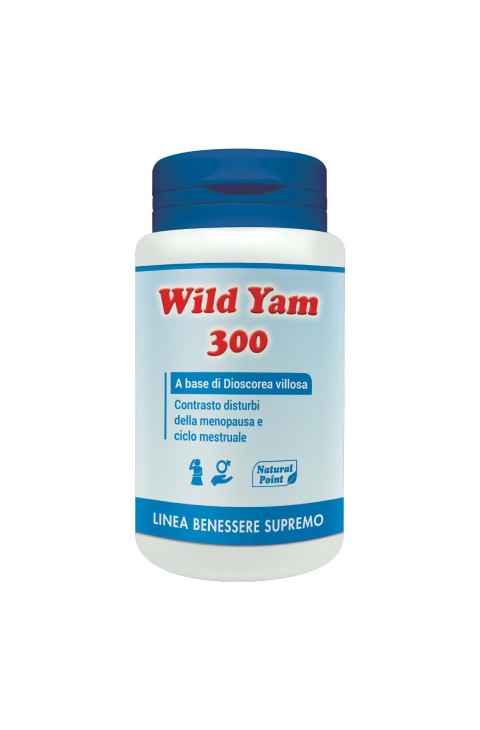 Natural Point Wild Yam 300 Integratore Alimentare, 50 Capsule