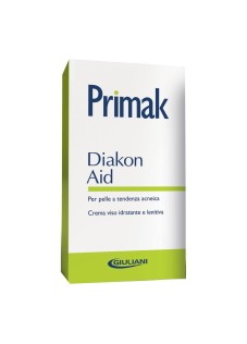 Primak - Diakon Aid Crema Viso Idratante e Lenitiva per Pelle Acneica, 50ml