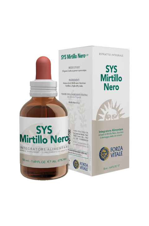 SYS MIRTILLO NERO GOCCE 50ML