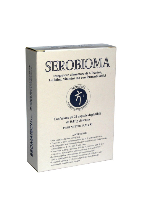 Serobioma Integratore Alimentare 24 Capsule Da 0,47 g Serobioma Integratore Alimentare 24 Capsule Da 0,47 g