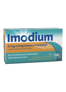 Imodium*12cpr Orosol 2mg