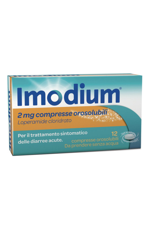 Imodium*12cpr Orosol 2mg