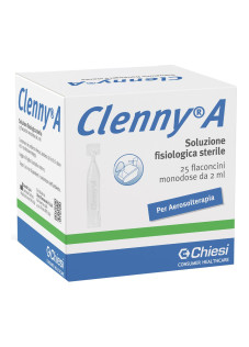 Chiesi Iso Clenny Soluzione Fisiologica Monodose Aerosolterapia 25 Flaconi 2 ml