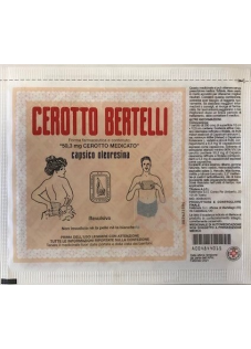 Cerotto Bertelli 192 Mg Cerotto Medicato 1 pz.16 X 12,5 Cm
