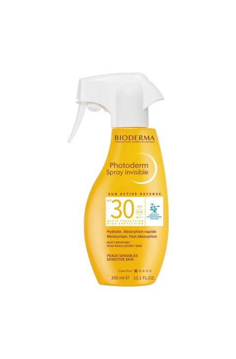 Bioderma Photoderm - Spray Invisibile SPF30 Protezione Alta Viso e Corpo, 300ml