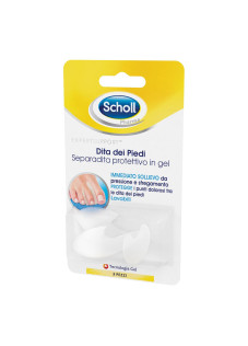 Scholl Separadita Piedi Anatomico in Gel per le Dita dei Piedi