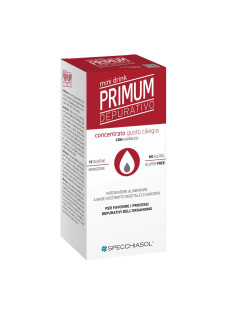 Primum - Drenante Integratore Minidrink gusto Ciliegia, 15 stick