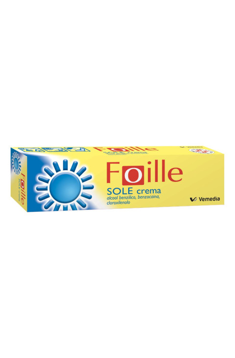 Foille Sole Crema per Ustioni e Eritemi Solari, 30g