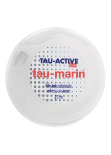 Tau-marin Tau Active Filo Interdentale Ultra Morbido Cerato da 25 Metri, 1 pezzo
