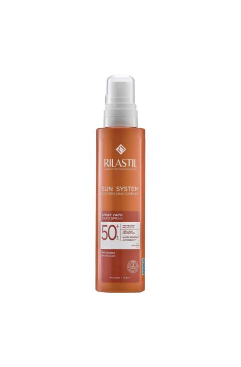 Rilastil Sun System - Spray Vapo SPF50+ Emulsione Corpo Leggera, 200ml