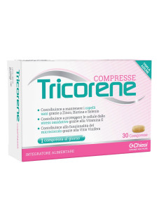Tricorene Integratore per Capelli Sani Tripla Azione, 30 Compresse