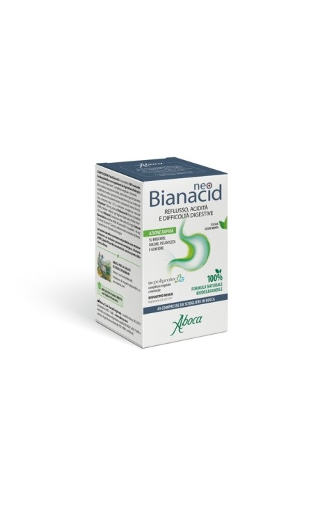 NeoBianacid - Acidità Reflusso Difficoltà di Digestione, 45 Compresse