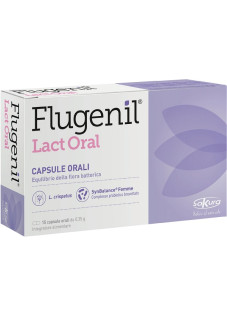 Flugenil Lact Oral Integratore Alimentare, 15 Capsule