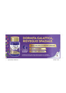 Laila Dormibene Integratore Naturale Ansia e Insonnia 60 Caramelle Gommose