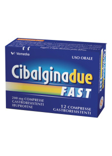 CIBALGINA DUE FAST*12 CPR