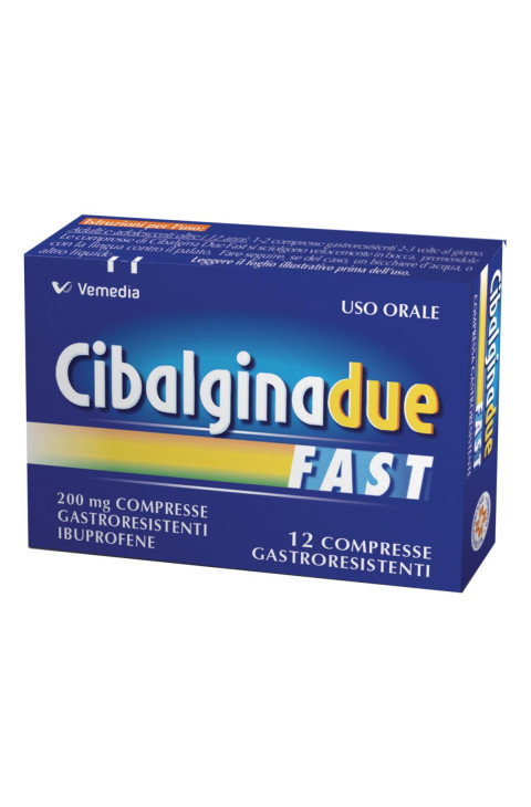 CIBALGINA DUE FAST*12 CPR