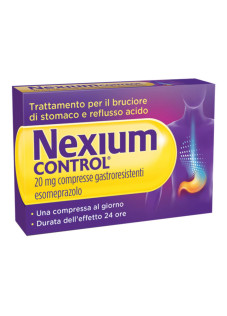 NEXIUM CONTROL*7CPR GASTR 20MG