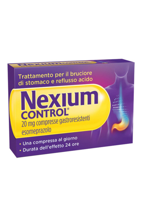 NEXIUM CONTROL*7CPR GASTR 20MG