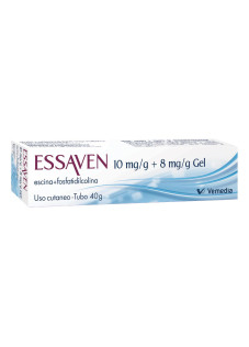 Essaven Gel 10mg/g + 8mg/g Escina + Fosfatidilcolina Insufficienza Venosa e Fragilità Capillare, 40g