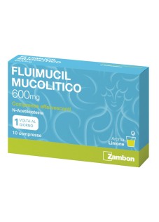 Fluimucil Mucolitico 10 Compresse Effervescenti 600mg
