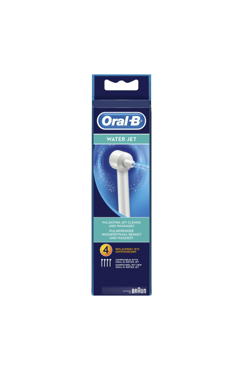 Oral B Water Jet beccucci di ricambio per idropulsore Advance Powerjet 4 pezzi