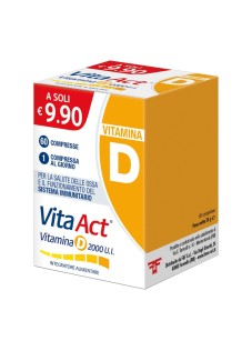 VITA ACT VIT D 2000 UI 60CPR