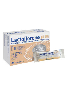Lactoflorene Plus Integratore Fermenti Lattici, 12 Bustine
