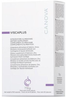 Canova Viscaplus Integratore Capelli E Unghie 60 Capsule Softgel