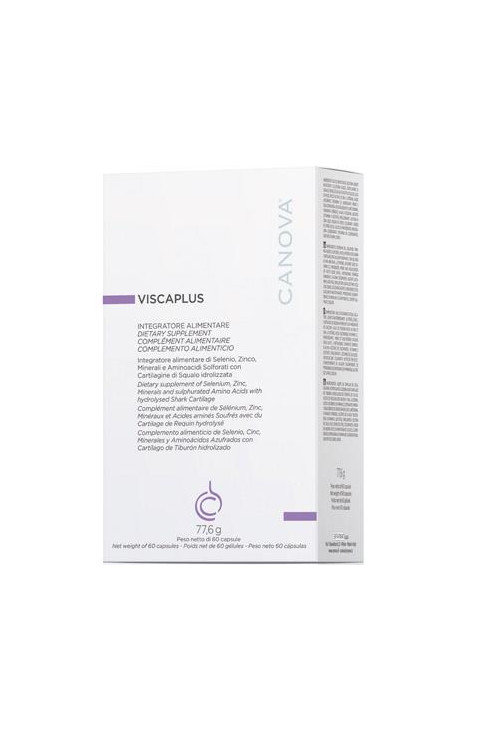 Canova Viscaplus Integratore Capelli E Unghie 60 Capsule Softgel