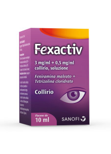 Fexactiv 3 Mg/Ml + 0,5 Mg/Ml Collirio, Soluzione 1 Flacone Ldpe Da 10 Ml