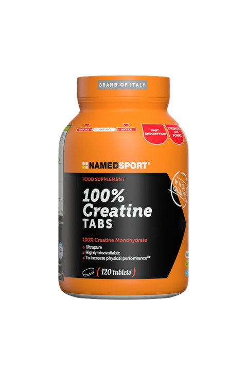 100% CREATINE TABS 120CPR