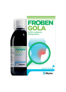 Froben Gola Collutorio 0,25% Flurbiprofene, 160ml