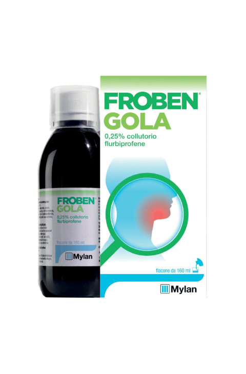 Froben Gola Collutorio 0,25% Flurbiprofene, 160ml