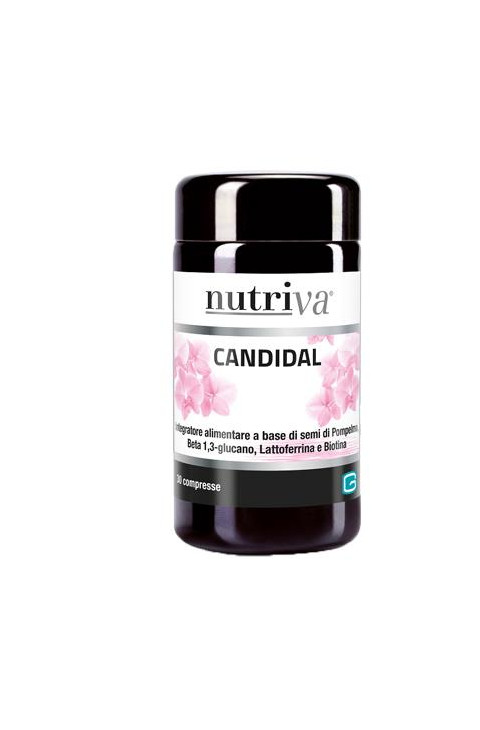 Nutriva Candidal Integratore Candida 30 Compresse