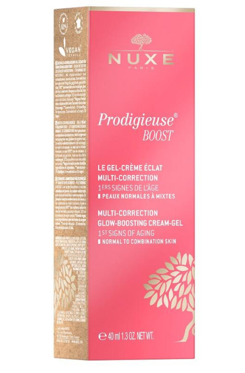 Nuxe Prodigieuse Boost - Crema Gel Illuminante Multi-Correzione, 40ml